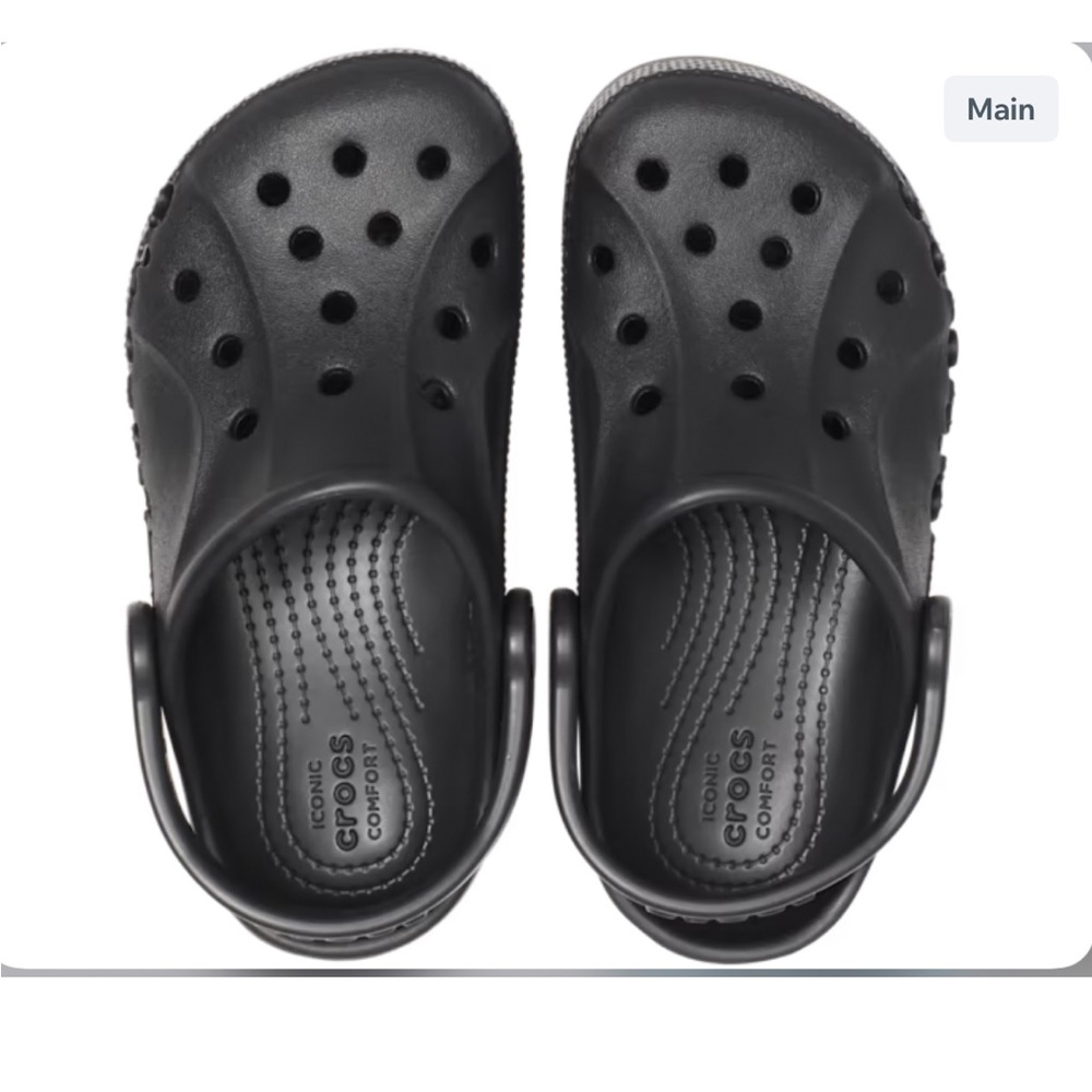 Crocs Baby Baya Clog -Black - Picture 1 of 1